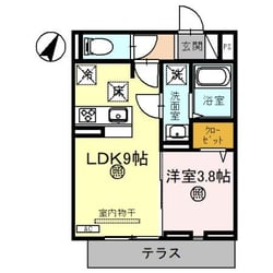 クエルの物件間取画像